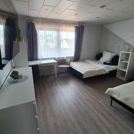 Hejjonte-fewo 135m2 Design-apartment 85zoll Kino - Nahe Marburg